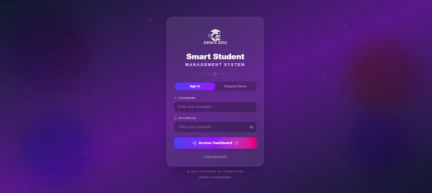 GenixEdu — Student Management System