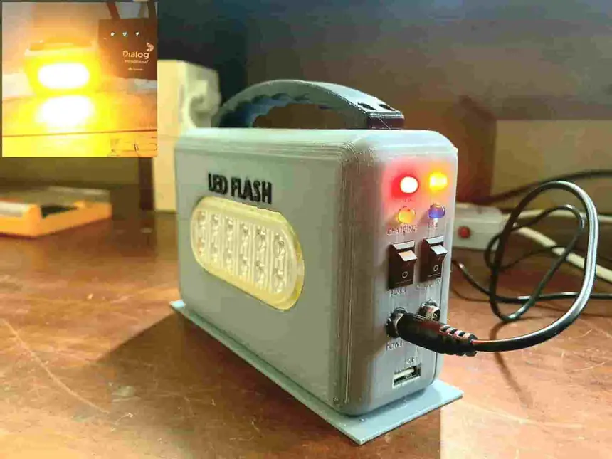 LED Flash — Portable UPS & Emergency Light